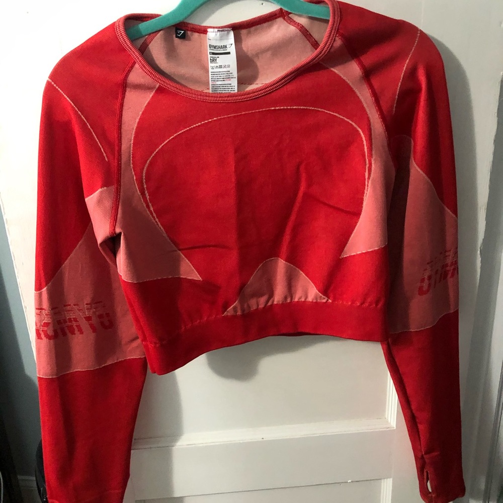 Gymshark long sleeve workout top